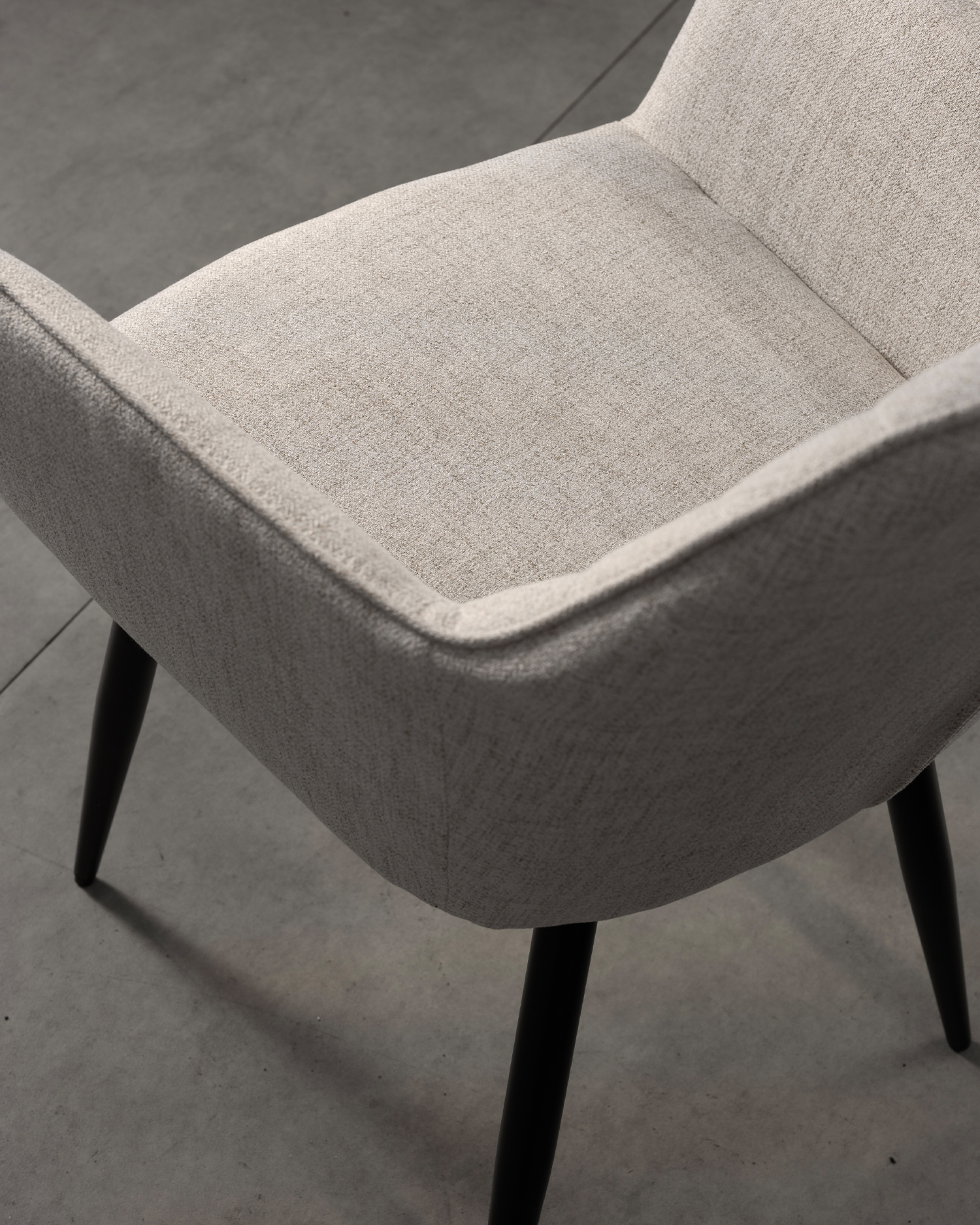 Cadeira de jantar estofada Cadeira de jantar estofada