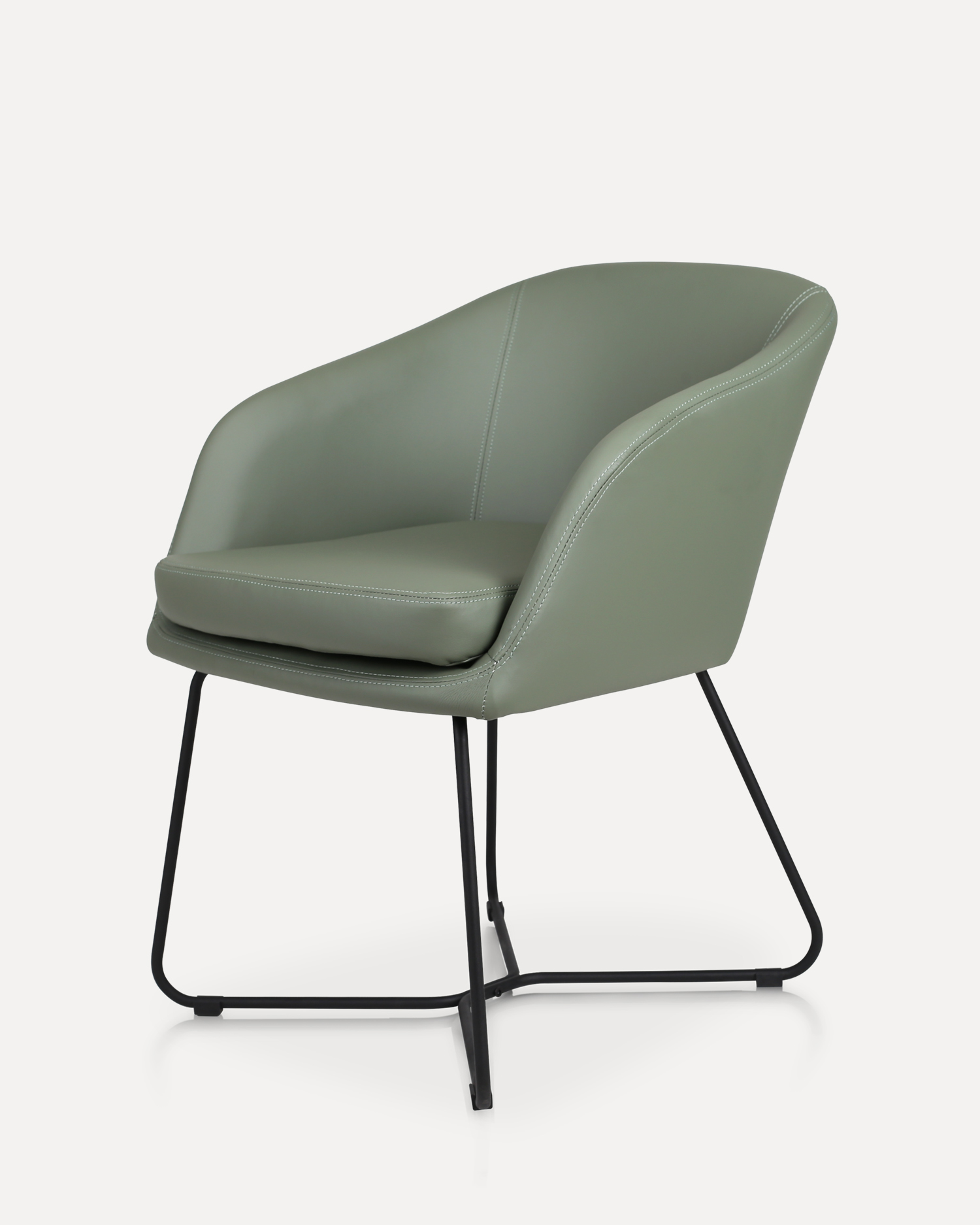 Cadeira de espera verde moderna Cadeira de espera verde moderna