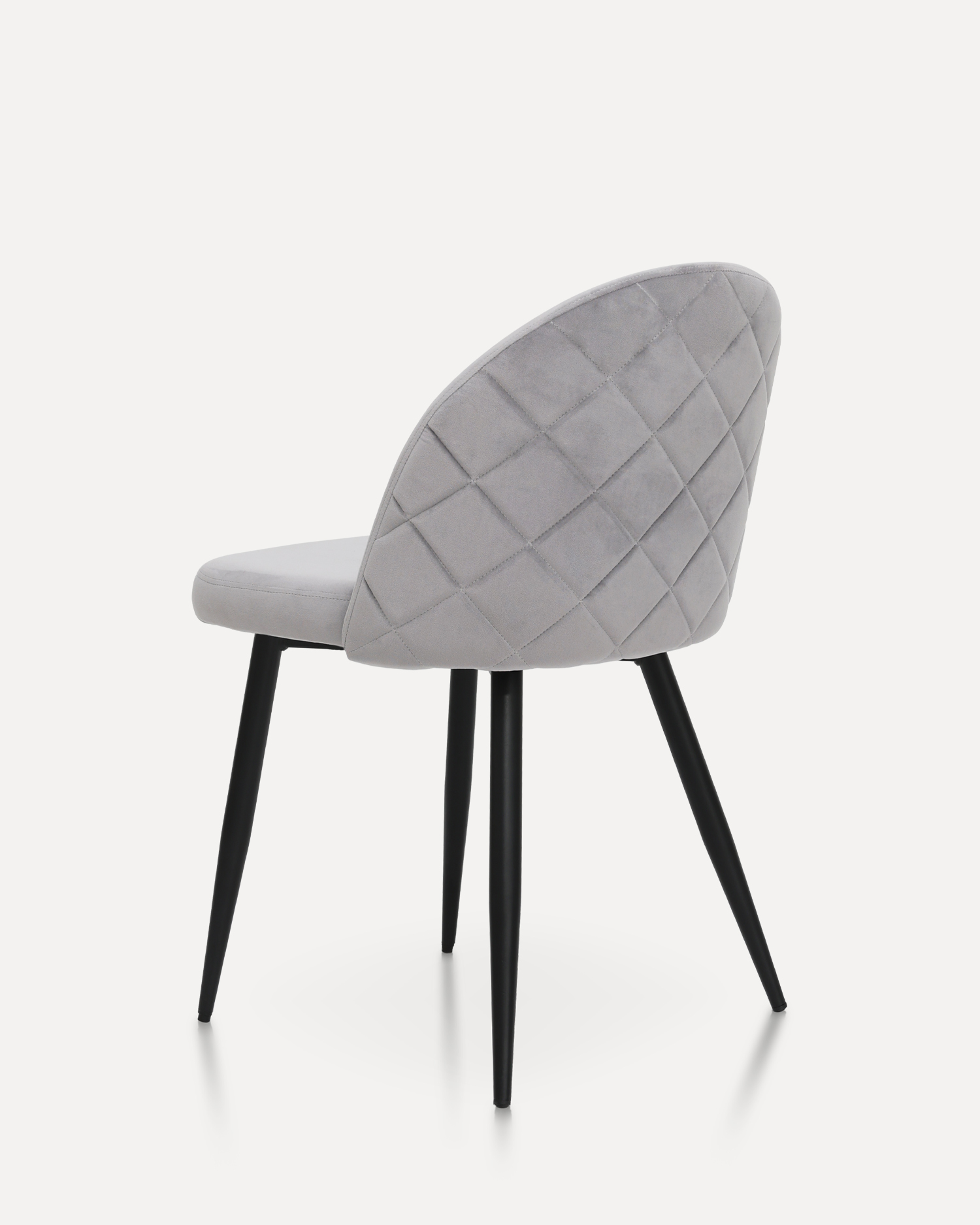 Cadeira de jantar com padrões de diamante Cadeira de jantar com padrões de diamante