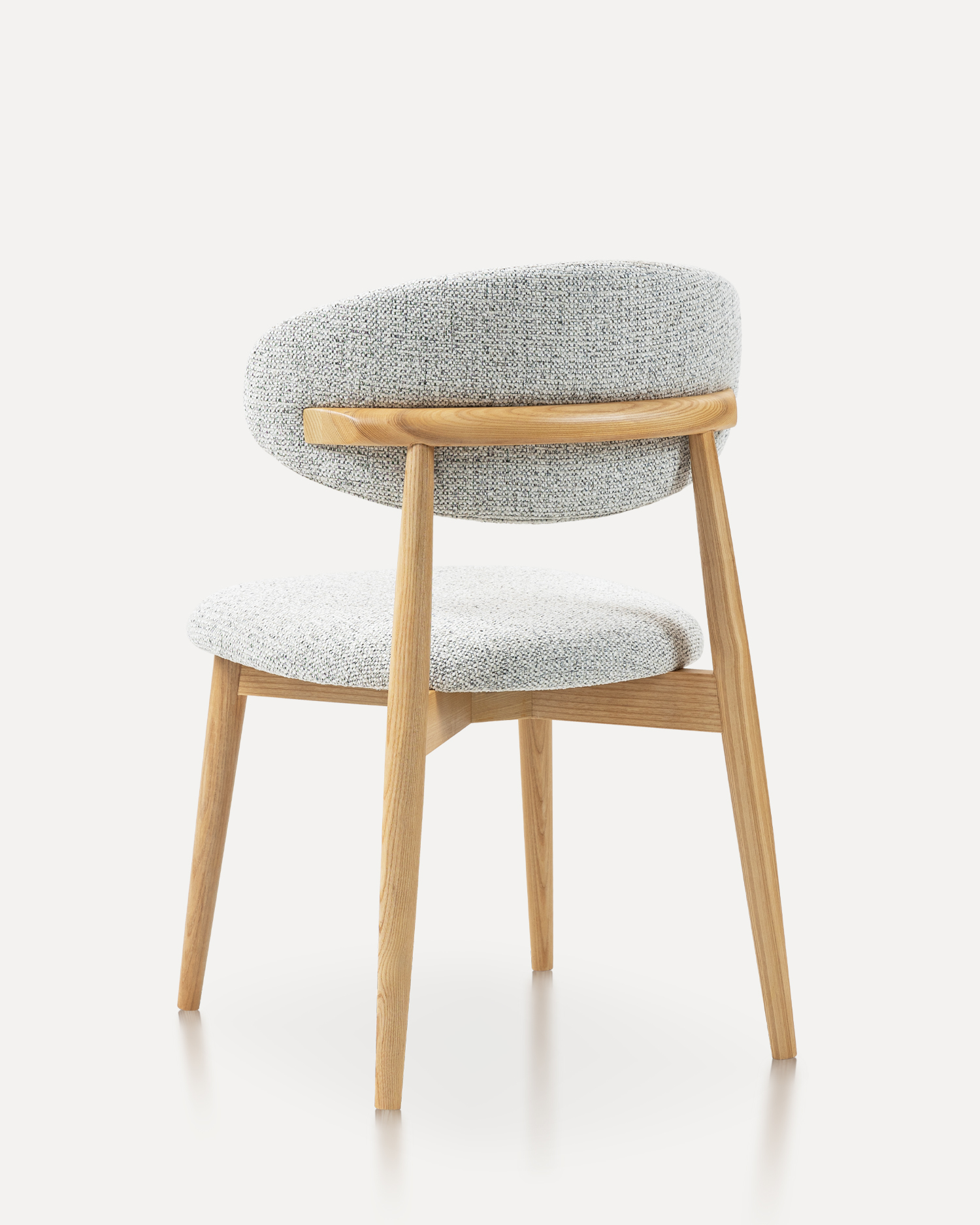 Cadeiras de madeira sólidas estofadas Cadeiras de madeira sólidas estofadas