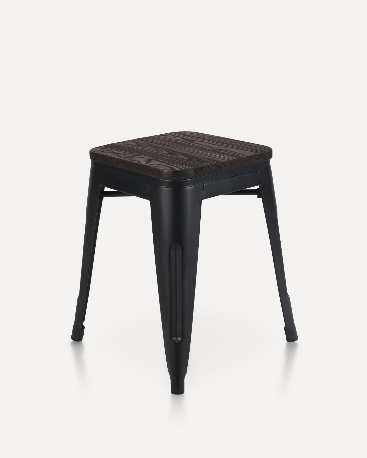 Cadeiras de design industriais de madeira