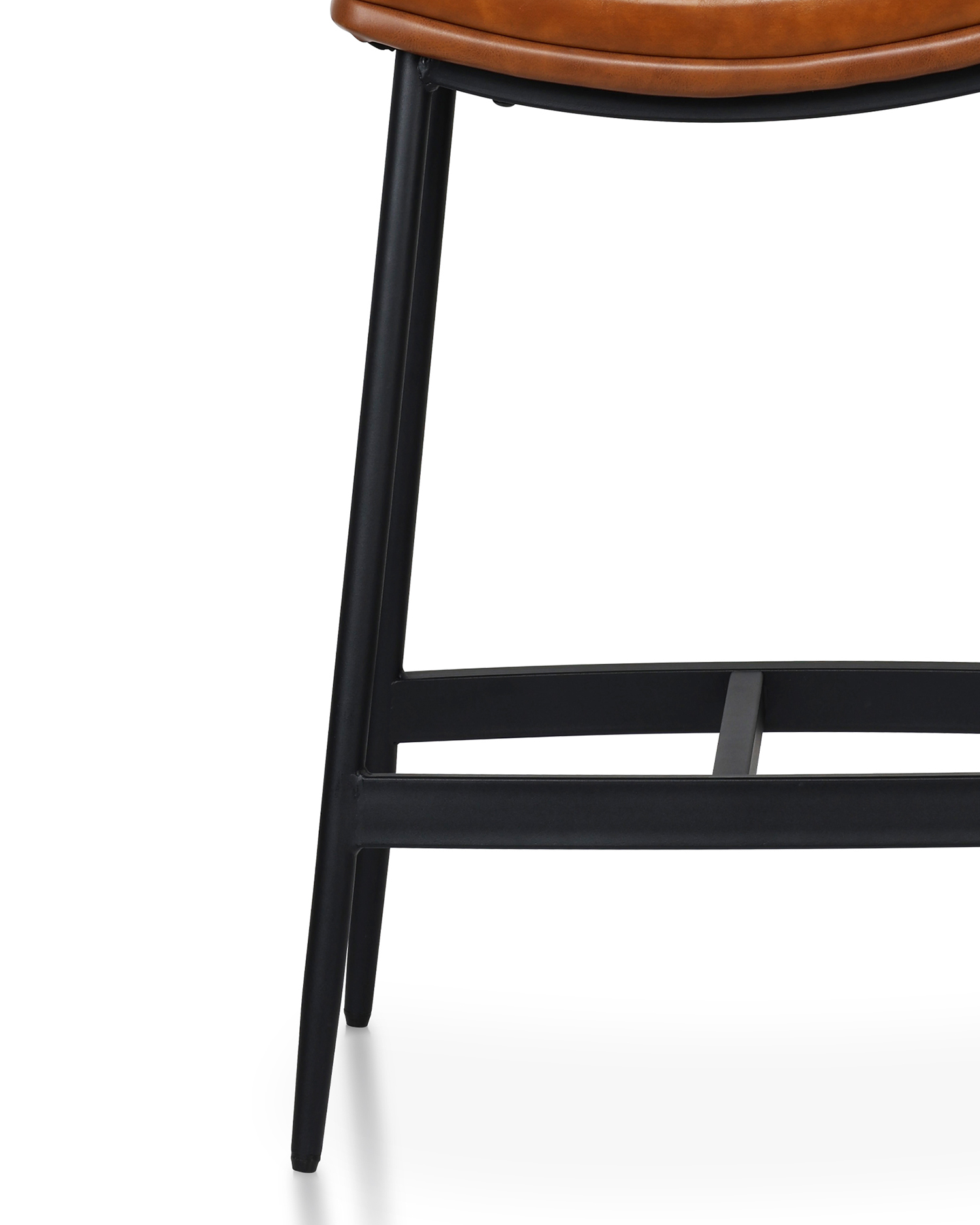 Brown Leather Barstool Brown Leather Barstool